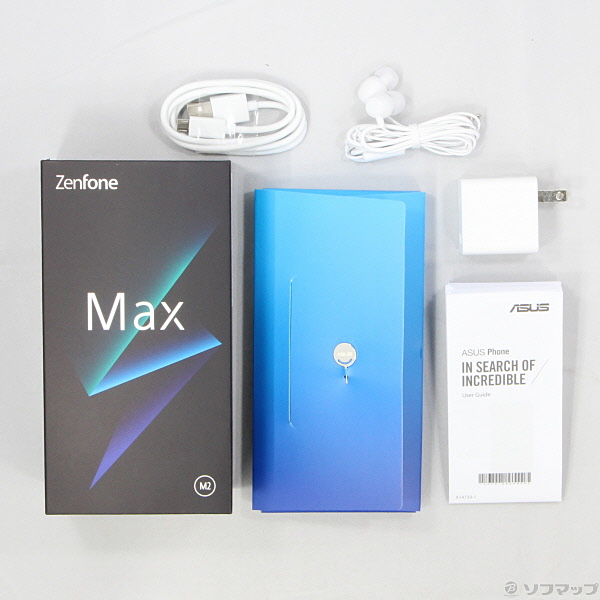 ASUS Zenfone Max M2 スペースブルー
