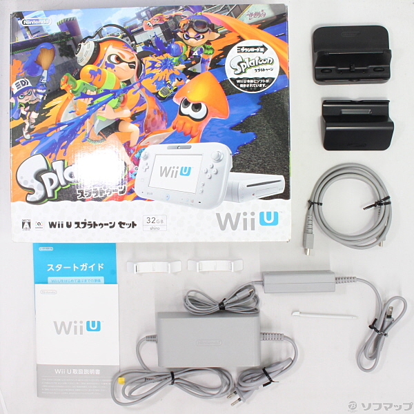 中古 Wii U スプラトゥーンセット Wup S Wagy リコレ ソフマップの中古通販サイト