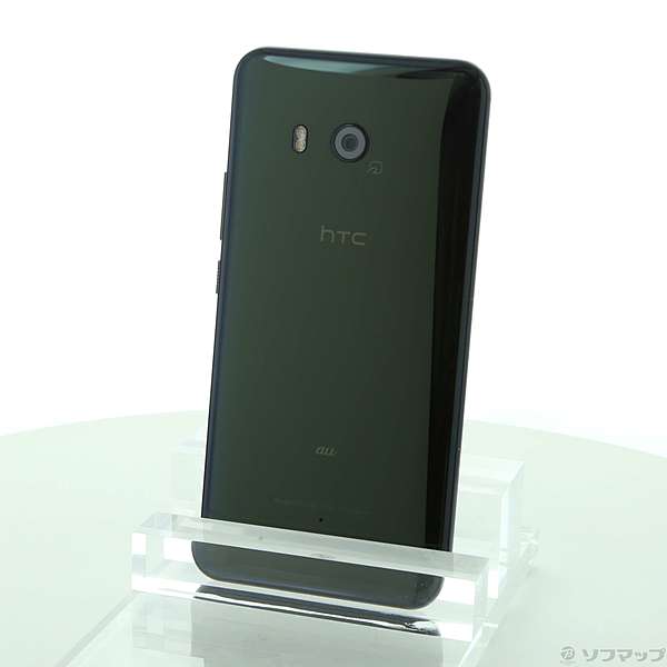 【専用】 au HTC U11 HTV33 ブラックスマートフォン本体