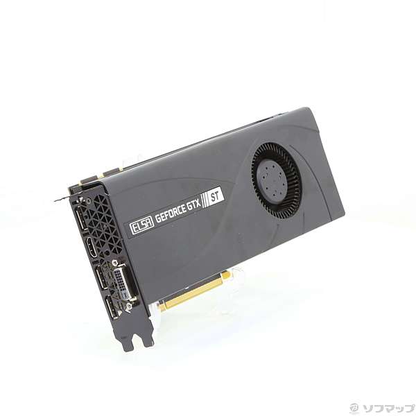 ELSA GeForce GTX-1070 ST 8GB 半田面カバー付き