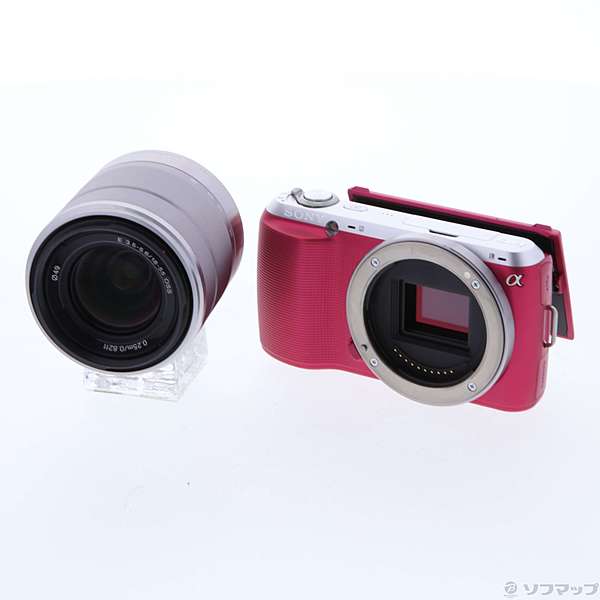中古】NEX-C3K (ピンク) レンズキット [2133021317128] - リコレ