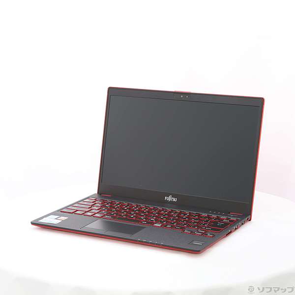 中古】LIFEBOOK UH75／B3 FMVU75B3R サテンレッド 〔Windows 10