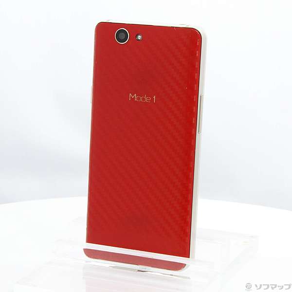 ANDROID - SIMフリー ピーアップ MD-03P Mode1 RS レッド 本体 新品 ☆Mode1 RS MD-03P POWERED BY android SIMフリースマートフォン