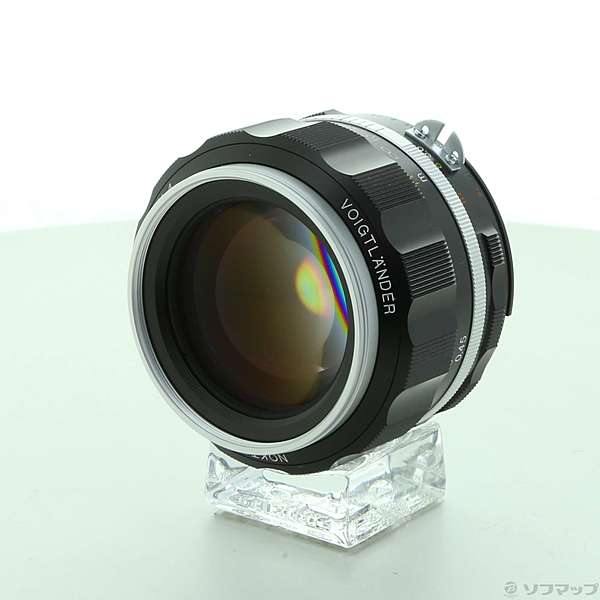 中古】NOKTON 58mm F1.4 SL II S (Ai-S) (Nikon用) (レンズ) ブラックリム [2133021365136]  リコレ！|ビックカメラグループ ソフマップの中古通販サイト