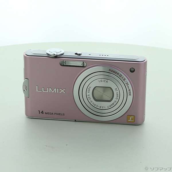 中古】LUMIX DMC-FX66-P (1410万画素／5倍ズーム／スイートピンク