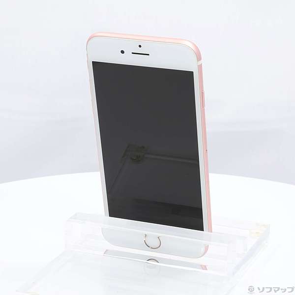 中古】iPhone6s 16GB ローズゴールド MKQM2J／A SIMフリー