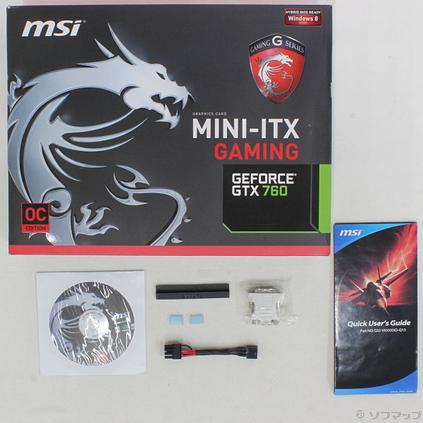 【中古】N760 2GD5／OC ITX [2133021387381] - リコレ！|ソフマップの中古通販サイト