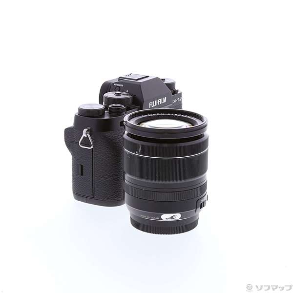 中古】FUJIFILM X-T2 レンズキット ブラック FX-T2LK-B [2133021390800
