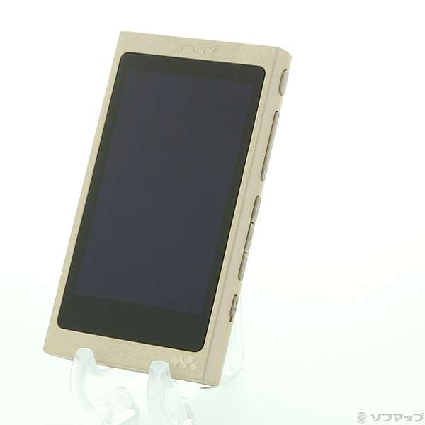 中古】WALKMAN Aシリーズ メモリ32GB+microSD ペールゴールド NW-A46HN