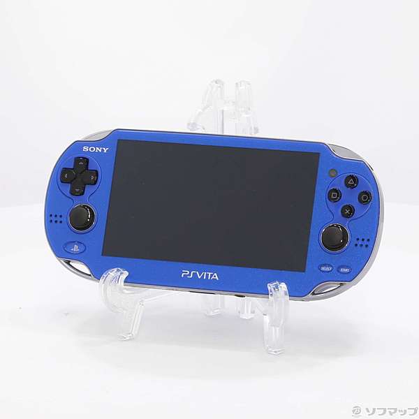 中古】PlayStation Vita Wi-Fiモデル サファイアブルー PCH-1000 Z [2133021489443] -  リコレ！|ビックカメラグループ ソフマップの中古通販サイト