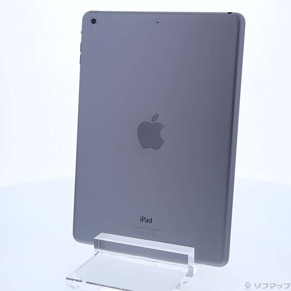 中古】iPad Air 128GB スペースグレイ ME898J／A Wi-Fi [2133021490456 