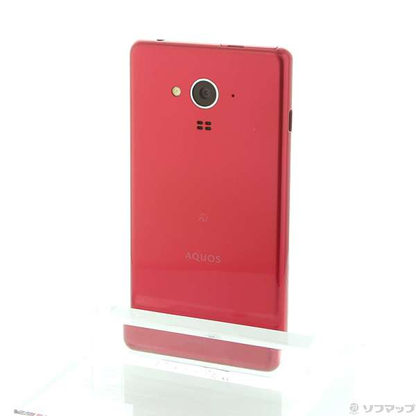 中古】AQUOS 32GB レッド SH-RM02 SIMフリー [2133021525288] - リコレ