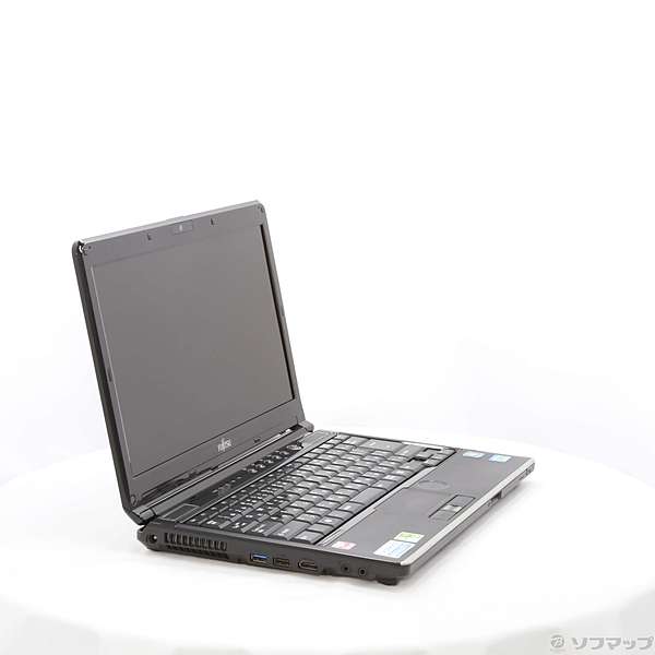 中古】LIFEBOOK SH54／D FMVS54DB シャイニーブラック 〔Windows 7