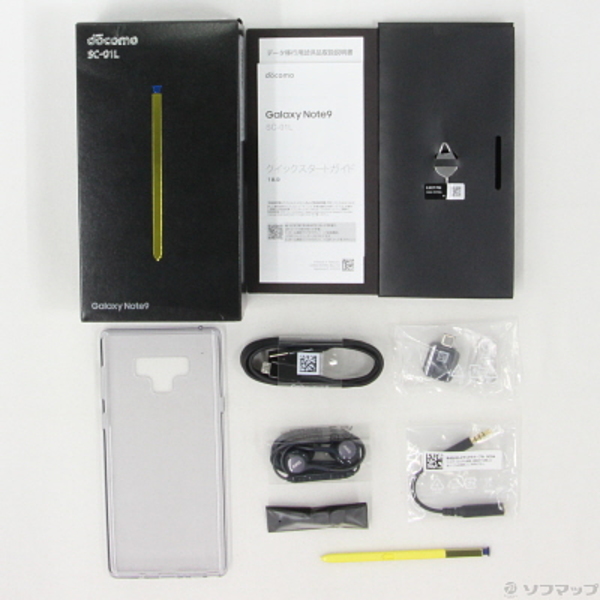 中古】GALAXY Note9 128GB オーシャンブルー SC-01L docomoロック解除