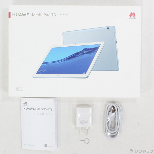 中古】MediaPad T5 32GB ミストブルー AGS2-W09 Wi-Fi [2133021619703 ...