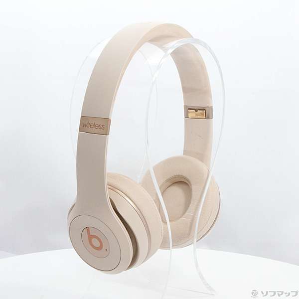 〔展示品〕 Beats Solo3 Wireless MR3Y2PA／A マットゴールド