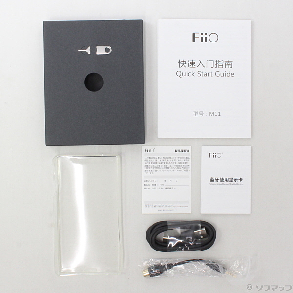 〔展示品〕 M11 メモリ32GB+microSD ブラック FIO-M11-B