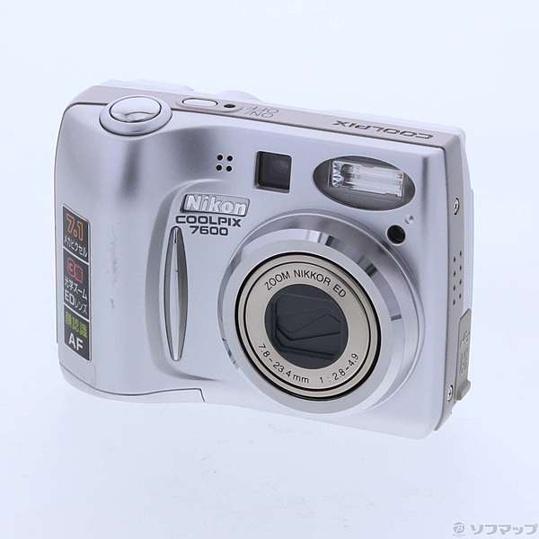 COOLPIX 7600 (710万画素／3倍ズーム) (E7600)