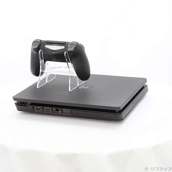 中古】PlayStation 4 ジェット・ブラック 500GB CUH-2200AB01 