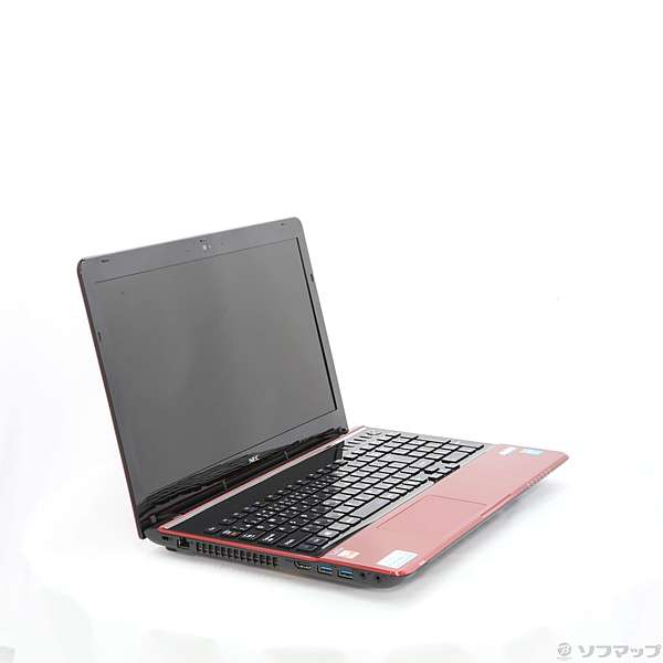 中古】LaVie S LS350／NSR PC-LS350NSR ルミナスレッド 〔Windows 8