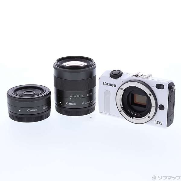 Canon EOS M2 トリプルレンズキット WH