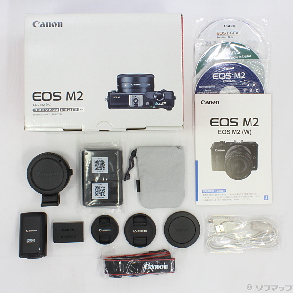 【51%OFF!】 Canon EOS M2 Wレンズキット elipd.org