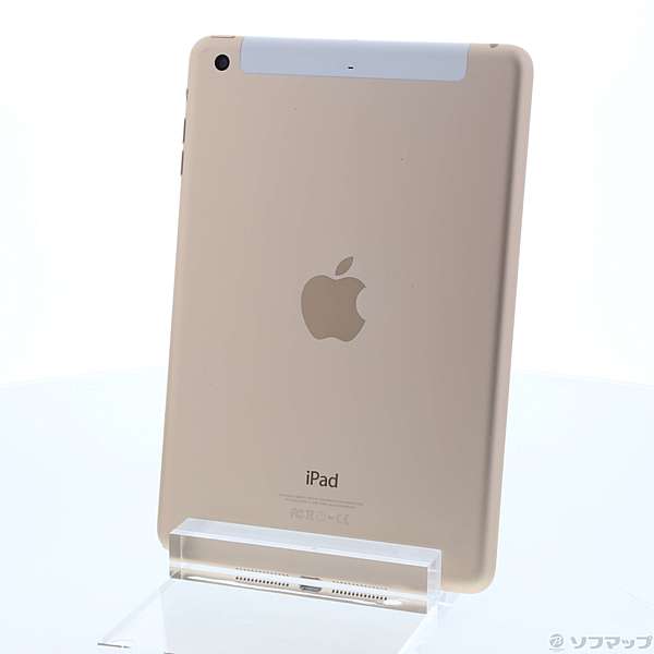 中古 Ipad Mini 3 64gb ゴールド Ngyn2j A Simフリー 2133021716839