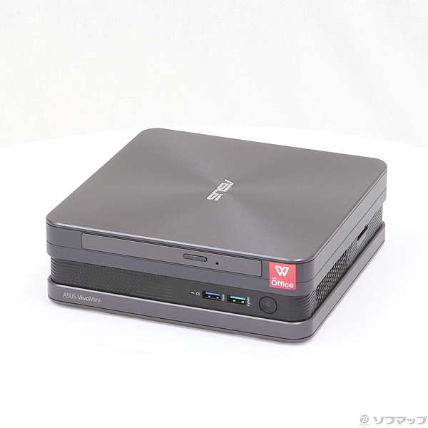 中古】〔展示品〕 VivoMini VC65-C1 VC65-C1G5011ZN グレー 〔Windows 
