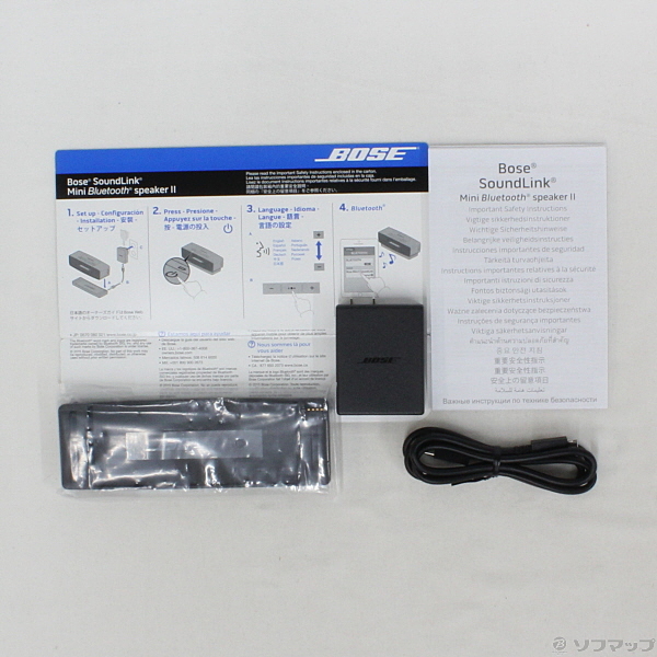 中古】〔展示品〕 SoundLink Mini Bluetooth speaker II カーボン