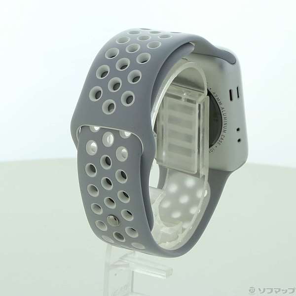 中古】Apple Watch Series 2 Nike+ 42mm シルバーアルミニウムケース 
