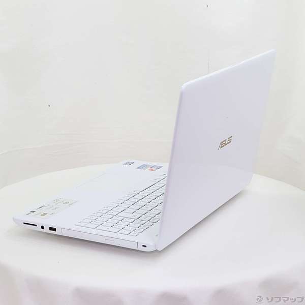 中古】VivoBook 15 F542UA F542UA-DM777T パールホワイト 〔Windows 10