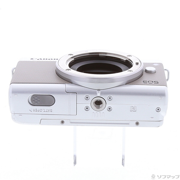 中古】〔展示品〕 ミラーレス一眼カメラ EOS M100グレー・ダブル