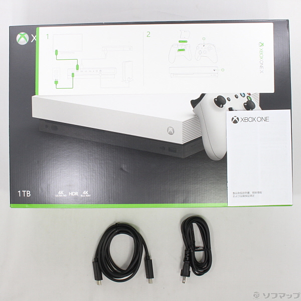 中古】Xbox One X ホワイト スペシャル エディション [2133021904748