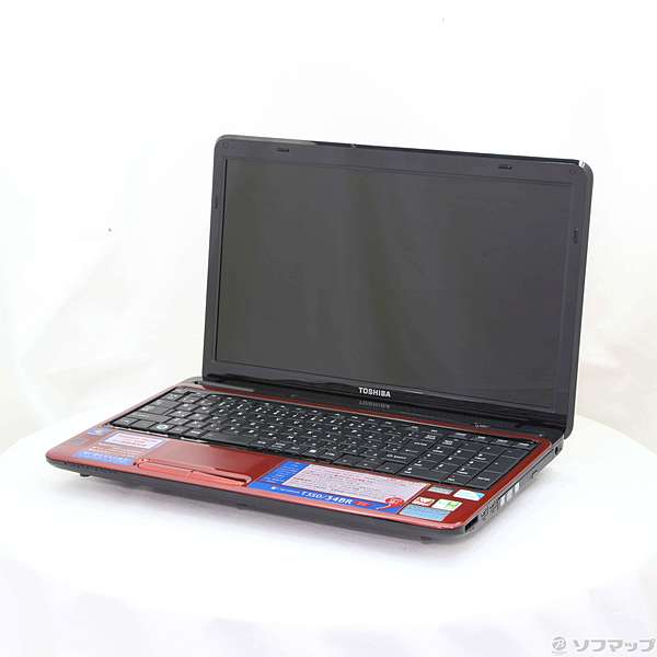 dynabook T350／34BR PT35034BSFR モデナレッド 〔Windows 7〕 〔Office付〕