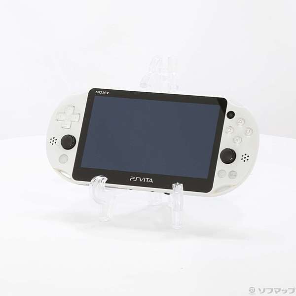 中古】PlayStation Vita WI-FIモデル グレイシャーホワイト PCH-2000ZA