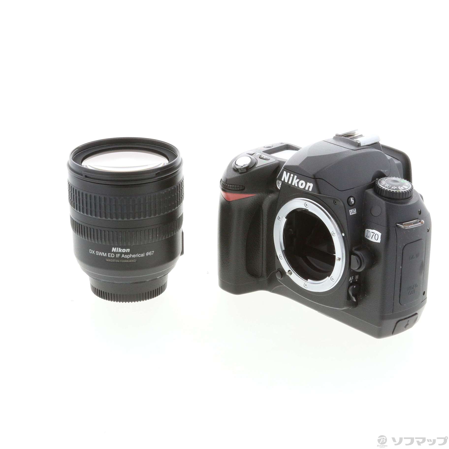 ★極上級＆ニコン一眼入門機に★ニコン Nikon D70S レンズセット