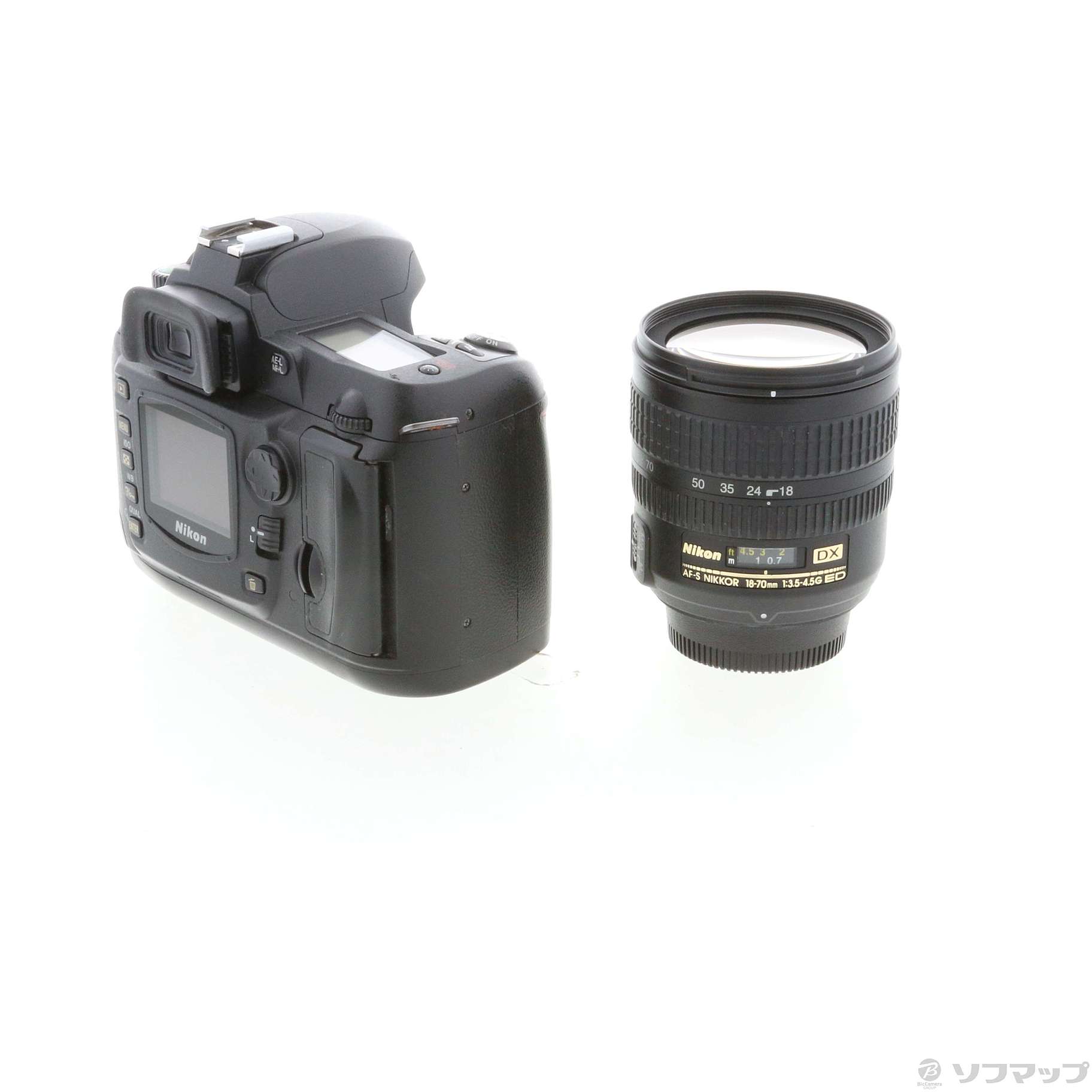 Nikon D70 + ED18-70mmレンズセットスマホ/家電/カメラ - レンズ(ズーム)