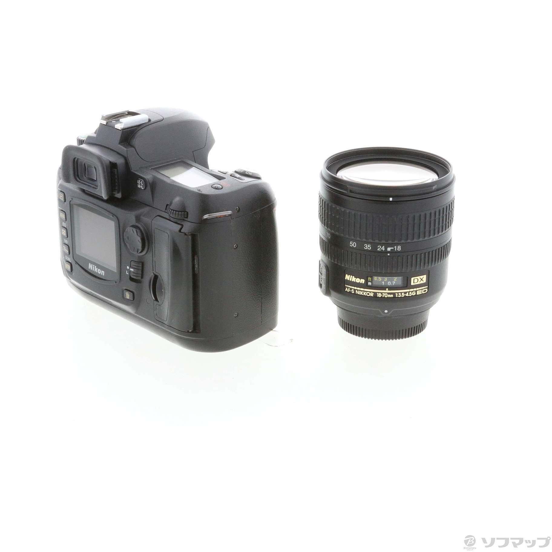 中古】セール対象品 Nikon D70 + ED18-70mmレンズセット