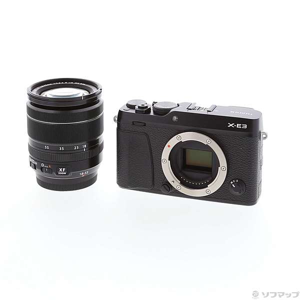 中古】X-E3 レンズキット ブラック X-E3LK-B [2133021943501] - リコレ