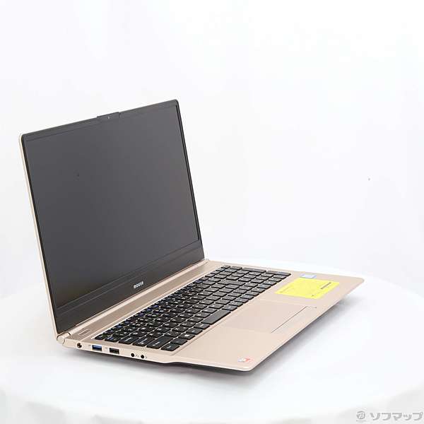 【中古】〔展示品〕 m-Book B508 MB-B508HS-A ゴールド 〔Windows 10〕 [2133021944539] - リ ...