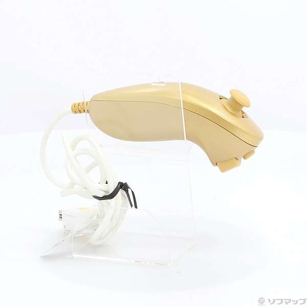 【任天堂】wii WiiU ゴールデンヌンチャク ゴールド 金 Official Nintendo Wii Nunchuck GOLD ZELDA LINK RVL-004 Motion Plus