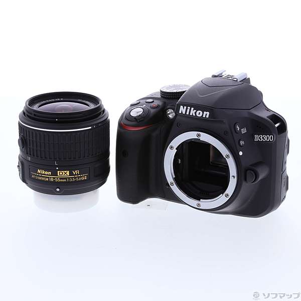 ニコンNikon D3300レンズキットデジタルカメラ 18-55mm 一眼レフ