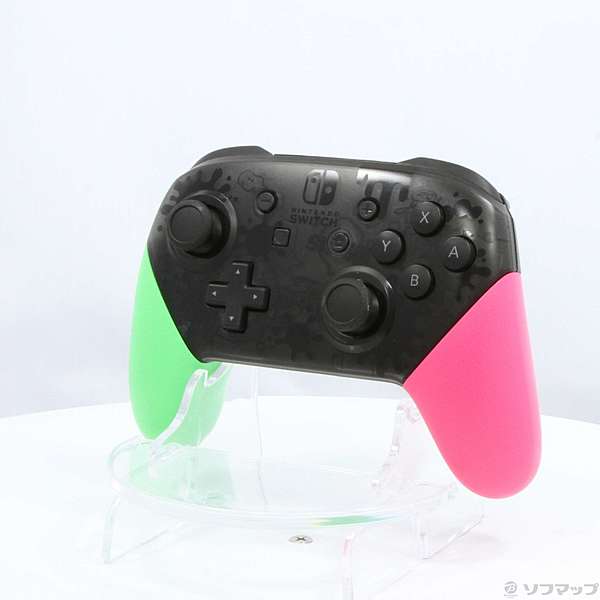 中古 Nintendo Switch Proコントローラー スプラトゥーン2エディション Hac A Fsskb Switch リコレ ソフマップの中古通販サイト