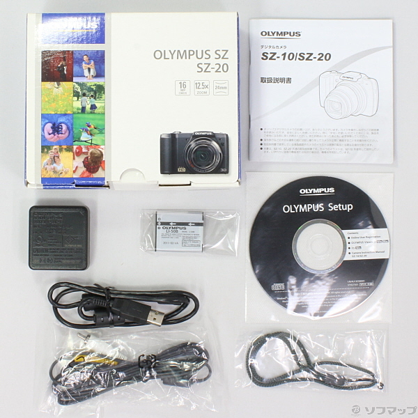 中古】OLYMPUS SZ-20(1600万画素／12.5倍／シルバー／SDXC) [2133022019557] - リコレ！|ビックカメラグループ  ソフマップの中古通販サイト