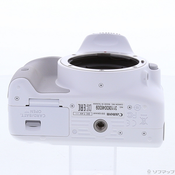 中古】EOS Kiss X7 ダブルレンズキットII ホワイト (1800万画素／SDXC) [2133022063383] -  リコレ！|ビックカメラグループ ソフマップの中古通販サイト