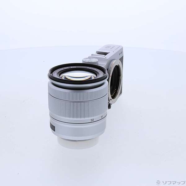 中古】FUJIFILM X-A1 16-50mm レンズキット シルバー [2133022067596