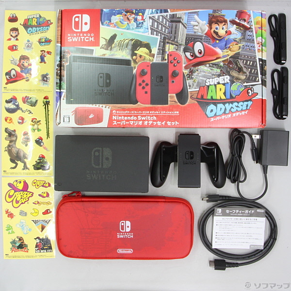 中古 Nintendo Switch スーパーマリオ オデッセイセット Hac S Kade リコレ ソフマップの中古通販サイト