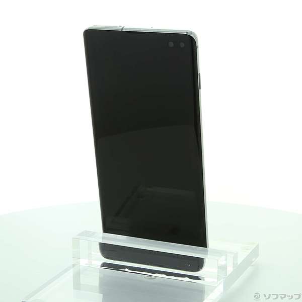 中古】GALAXY S10+ 128GB プリズムホワイト SCV42 au [2133022098712