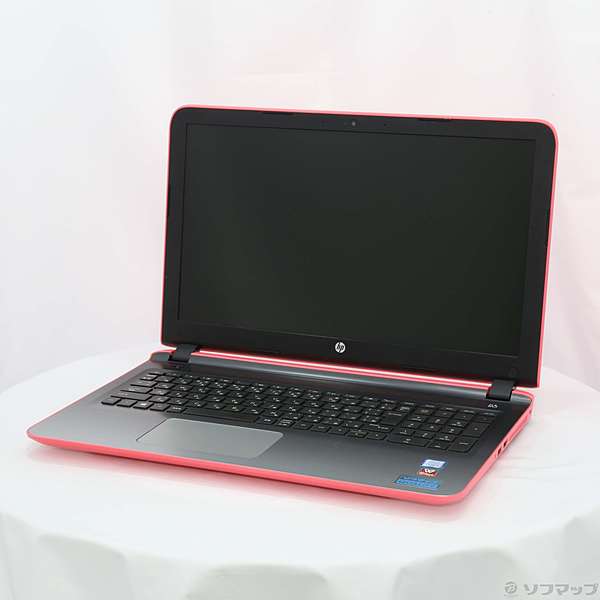 中古】HP Pavilion 15-ab259TU T5Q84PA#ABJ ピーチピンク 〔Windows 10