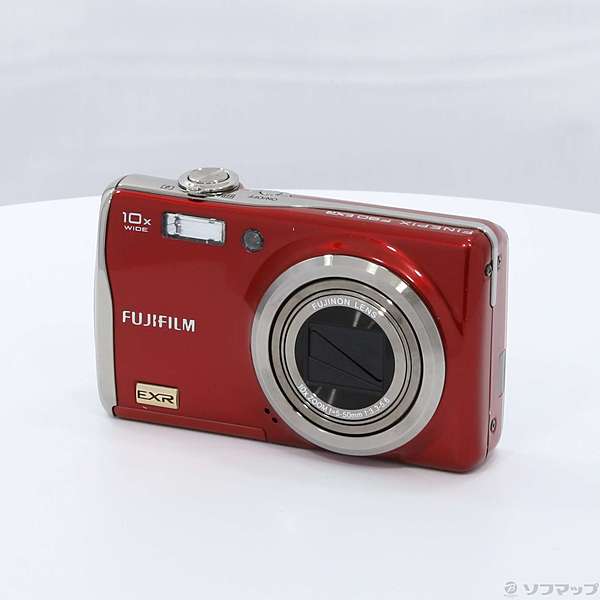 【中古】FinePix F80EXR R (1200万画素／10倍／SDHC／レッド) [2133022149247] リコレ！ビック